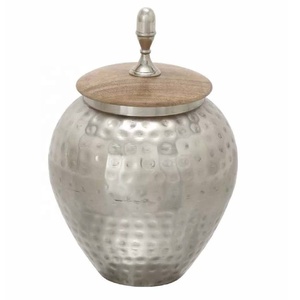 Pot d'urne en os de haute qualité Urne de crémation Conteneur commémoratif Pot Pot d'urne en os commémoratif au prix de gros - Product Image 5