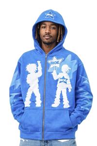 Sudaderas Personalizadas al por Mayor para Hombre, 100% Algodón, Felpa Francesa, Sudadera con Bolsillos, Bordado de Parches, Sudadera con Cierre, Proveedor en EE. UU. - Product Image 2