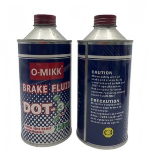 250ml Yüksek Kaliteli Otomotiv Fren Hidroliği DOT 3 Yüksek Performanslı OEM Fabrika - Product Image 4