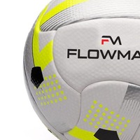 Flowmax PU et Dimple Surface Panneaux collés thermoscellés Vessie enroulée de football 12 panneaux Ballon de football de compétition professionnelle