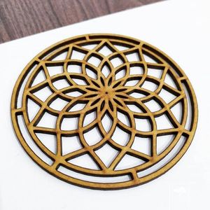 ถาดรองแก้ว3.75แบบซับลิเมชัน MDF สแควร์พร้อมจุกหลังถาดรองแก้วออกแบบได้ตามที่ต้องการเป็นมิตรกับสิ่งแวดล้อมสมัยใหม่ - Product Image 3