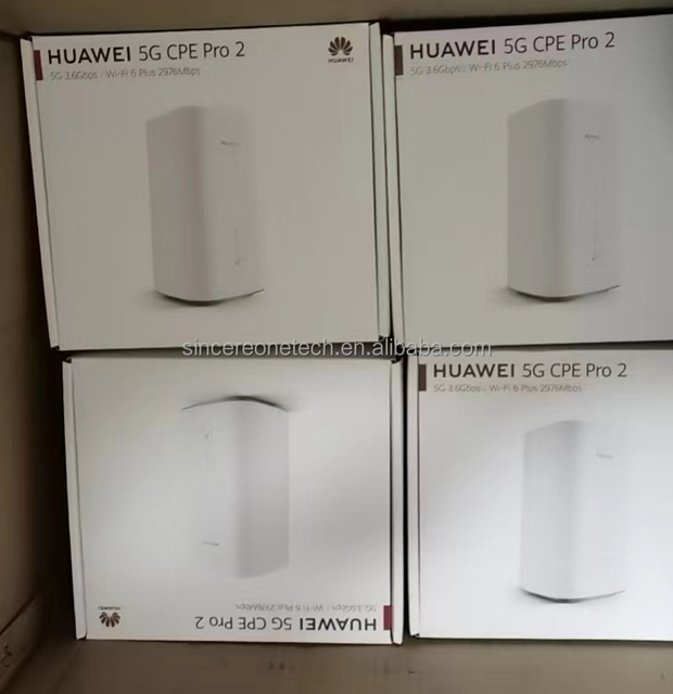 5G CPE Router Pro 2 H122-573 Enterprise Dual-Band 2.4G & 5G with Firewall VPN QoS VoIP 2 LAN Ports and WPS