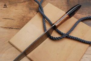 Cuchillo de Cocina Personalizable de Acero de Damasco Hecho a Mano con Mango de Madera, Soporte OEM - Product Image 6