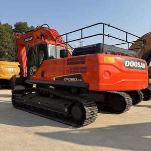 Excavatrice hydraulique de grande taille Doosan 345 34,7 tonnes d'occasion de haute qualité, moteur Cummins 232000W, pompe hydraulique - Product Image 2