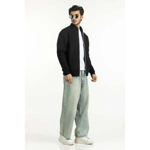 Casual Stand Collar Knitted Zipper <b>Plus</b> <b>Size</b> Fleece <b>Sweater</b> Regular Fit Winter Style Men's Fashion Pullover Jacket OEM ODM - Product Image 3