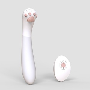 Masseur vibrant télécommandé pour femmes, design en forme de patte de chat pliable, jouet pour adultes - Product Image 3
