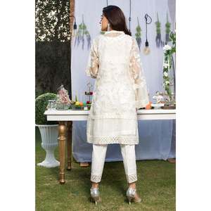 <b>White</b> <b>Chiffon</b> Genre Top - Product Image 4