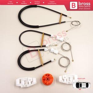 BWR5004 Kit de reparación de regulador de ventana delantero izquierdo para Xsara N2 N0 1997-2010 Estate SW Coupe 9221H4 Bross Auto Parts Made In Turkey - Product Image 6