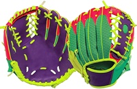 Guantes de béisbol cómodos de PVC de alta calidad para hombres y mujeres