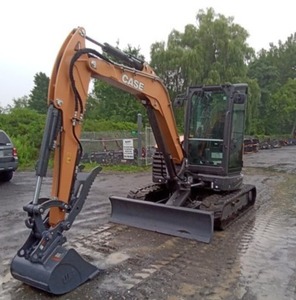 Venta al por mayor usado CASE CX50D comparar miniexcavadoras sobre orugas miniexcavadora a la venta - Product Image 4