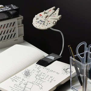โคมไฟอ่านหนังสือ LED สตาร์วอร์ส มิลเลนเนียม ฟอลคอนสีขาว - Product Image 2