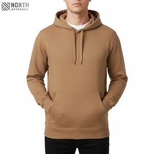 OEM Logo personnalisé unisexe broderie hommes pull-over polaire à capuche coton polyester imprimé sweat-shirt à fermeture éclair pour les sweats à capuche d'hiver - Product Image 1
