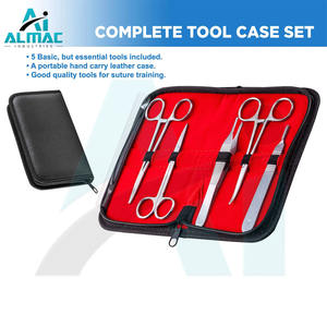 Kit de sutura médica reutilizable con certificado CE/ISO más vendido con 16 suturas y kit de entrenamiento quirúrgico Manual de piel de práctica - Product Image 5