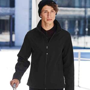 Chaqueta Softshell de Poliéster para Hombre de Alta Calidad, Tejido Ligero, Diseño Personalizado para Exteriores, Casual de Invierno, con Letras Grandes - ¡Venta Caliente! - Product Image 1