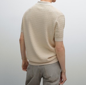 Polo de rendimiento para hombre que absorbe la humedad, de secado rápido y suave al tacto - Product Image 5