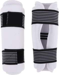 Protections pour tibias et coudes pour le karaté, le taekwondo, les arts martiaux, équipement de protection pour les tibias, les coudes et les genoux - Product Image 1