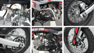 <span class=keywords><strong>Moto</strong></span> tout-terrain à essence, grande puissance, Pit Bike, <span class=keywords><strong>125cc</strong></span>, <span class=keywords><strong>Moto</strong></span> <span class=keywords><strong>Cross</strong></span>, monocylindre, quatre temps, démarrage électrique - Product Image 5