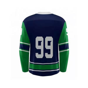 Camiseta de hockey sobre hielo de último diseño, camiseta de hockey sobre hielo de tamaño personalizado para adultos, camiseta de hockey sobre hielo transpirable - Product Image 2