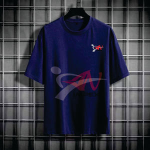 Camiseta de algodón 100% Logotipo de impresión personalizado de alta calidad Material flexible ecológico para ropa de verano - Product Image 5