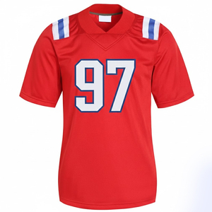 Maillot de football américain entièrement personnalisé en gros, maillot de football américain sublimé sur mesure pour unisexe - Product Image 2