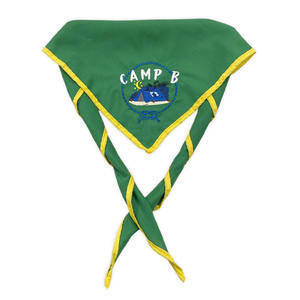 Écusson brodé personnalisé en gros, promotionnel, pour foulard de scouts - Product Image 3