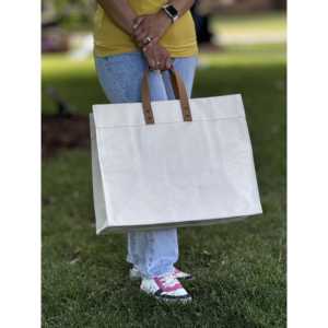 Borsa Tote Beige Premium per Donna in Stile Americano - Elegante e Alla Moda - Product Image 3