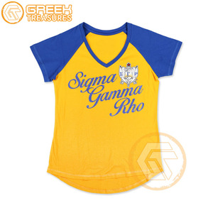 เสื้อยืด Sigma Gamma Rho สำหรับผู้หญิงเสื้อสำหรับสโมสรผ้าฝ้ายเจอร์ซีย์คุณภาพสูงระบายอากาศได้ดี - Product Image 4
