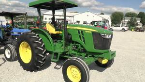 Tracteur agricole miniature Johnn Dee.ree 5055E 20HP 2WD à vente chaude, chargeur frontal, pompe, prix d'usine, vente en gros - Product Image 4