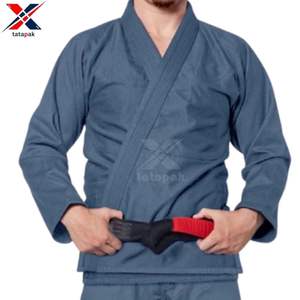 Uniforme de Judo y Artes Marciales de Algodón 100% 240g con Estampado Digital, Conjunto de Kimono BJJ Unisex para Adultos, Elástico y Resistente al Encogimiento, con Logotipo Delantero y Trasero - Product Image 1