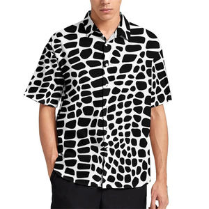 Camisas Hawaianas de Manga Corta con Estampado Informal de Verano Goldtex, Blusa de Playa con Gráficos Personalizados para Hombre - Product Image 4