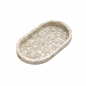 Plateau de service en résine finement travaillé avec un style moderne et luxueux, facile à nettoyer, 10x12 pouces, pour hôtel, restaurant, usage professionnel. - Product Image 6