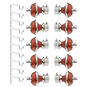 Curtain <b>Bracket</b> <b>Stainless</b> <b>Steel</b> Home Decor/window & Door Accessories With Support Screw & Wall Plug Accessories - Product Image 6