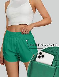 Women Shorts Breathable Summer Fashion High <b>Waist</b> Sportswear Yoga Running Lounge Streetwear Casual Custom Trendy Clothing Brand - Product Image 2