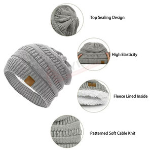 Diseña Tus Propios Gorros de Punto OEM 2025, Gorros de Punto Jacquard Personalizados con Logotipo para Correr en Invierno, Venta en Línea - Product Image 5