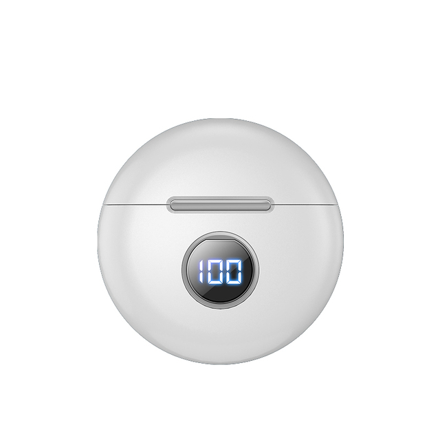 HBNKH Wireless Earphones Headphones LED Display Active Noise Cancellation (ANC) for 5.1 IPX4 Waterproof Hi-Fi Sound