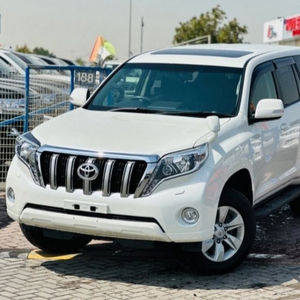 Pour Toyota Prado 2015 SUV, conduite à gauche, moteur turbo, cuir, alliage d'aluminium, jantes R19 foncées, 100% parfaitement fonctionnel, sans accident. - Product Image 1