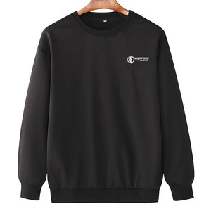 เสื้อสเวตเชิ้ตผู้ชายผ้าคอตตอนผสม คอกลม แขนยาว เหมาะสำหรับใส่ลำลองในฤดูหนาว สไตล์สตรีทแวร์ - Product Image 1