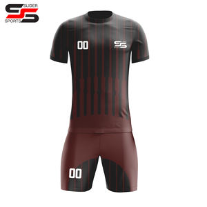 ชุดฟุตบอลแบบกำหนดเองแห้งเร็วชุดฟุตบอลระบายอากาศ - Product Image 1