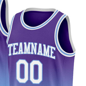 Maillot de basket-ball de meilleure qualité pour homme, logo personnalisé, dernière broderie, imprimé technique, vente en gros de maillots de basket-ball vierges - Product Image 4