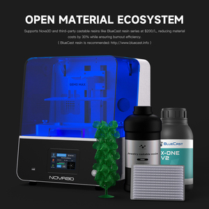 Nova3d 16K Độ Chính Xác Cao Đồ Trang Sức <span class=keywords><strong>3D</strong></span> Máy In 10 Inch LCD Công Nghiệp Cấp Đúc Thích Hợp Cho Vòng Đeo Tay Trang Sức <span class=keywords><strong>3D</strong></span> In Ấn - Product Image 2