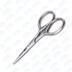 กรรไกรตัดปะสเตนเลสสตีลกรรไกรตัดขอบคิ้วแบบโค้งขนาดเล็กสำหรับฤดูใบไม้ผลิ - Product Image 6