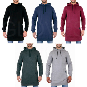 Nouveaux sweats à capuche pour hommes, mode automne-hiver, 100% coton biologique, écologiques, fermeture éclair, manches régulières, coupe ample, vêtements de rue, OEM personnalisé - Product Image 6