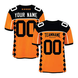 Camiseta de fútbol americano personalizada al por mayor camiseta de fútbol sublimada cosida camiseta de rugby de alta calidad para hombres/jóvenes - Product Image 5