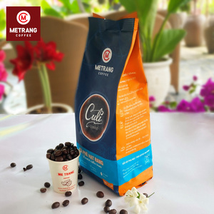 Mezcla de granos de café Arábica y Robusta de 0,5Kg de tostado medio, válvula CULI unidireccional, bebidas enteras - Product Image 5