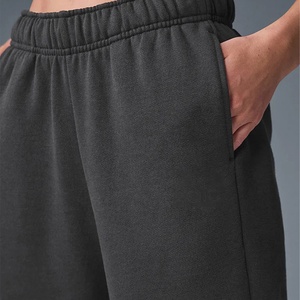 Wholesale Women Soft Lounge Sweatpants Thick Fleece Joggers High Waist Warm Winter Pants Custom Logo Casual Daily Wear <b>Trousers</b> - Product Image 5