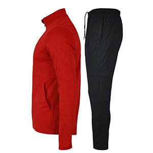 OEM personalizado para hombre a prueba de viento Tech Fleece chándal de gran tamaño bloque de color con cremallera completa Sudadera con capucha pantalones conjunto Jogging Suit - Product Image 3