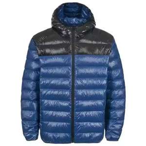 Chaqueta de Invierno Acolchada para Hombre, Personalizada, Transpirable, con Cuello Alto y Logotipo Frontal - Product Image 4