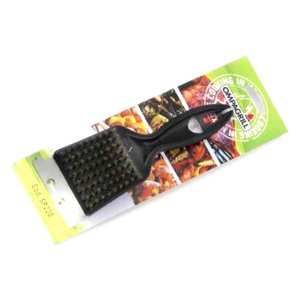 Compact SP220 Brass Grill Brush 22cm Black <b>BBQ</b> Tool - Product Image 1