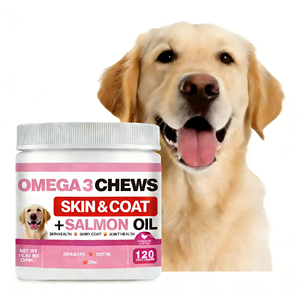 Aceite de Pescado para Mascotas OEM/ODM para Perros y Gatos, Promueve un Pelaje Hermoso y una Piel Saludable, Omega-3-6 EPA DHA, Alivia Alergias, Picazón e Hidrata - Product Image 1