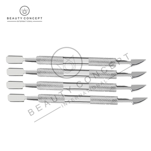Empujador de cutículas de acero de doble punta, herramienta de manicura para decoración de uñas, removedor de piel muerta, concepto de belleza, precio al por mayor internacional - Product Image 3